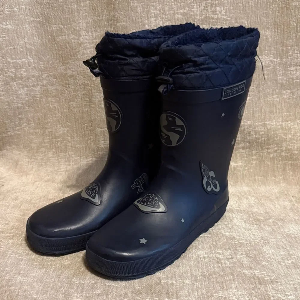 London Fog Toby boys' insulated waterproof snow boots